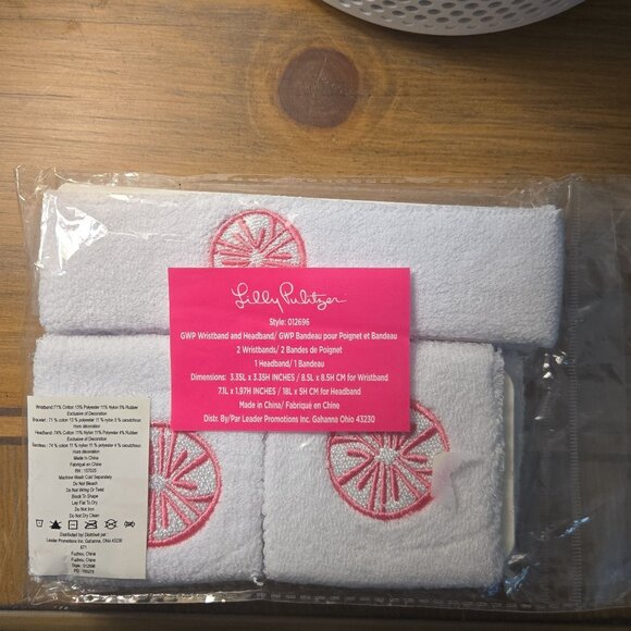 Lilly Pulitzer‎ Headband and Wristband Set - Picture 1 of 1